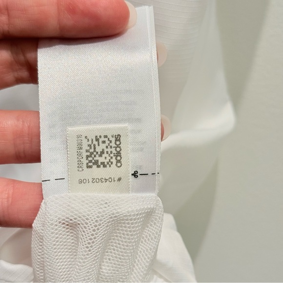 Adidas MOC Golf Bermuda White Sleeveless Zip-Up Vest Size Medium - Picture 6 of 8